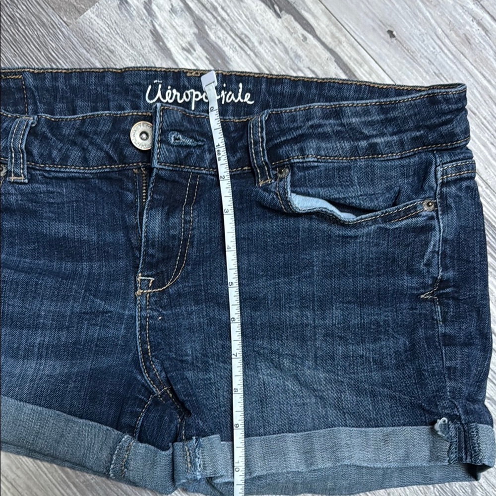 Aeropostale Women's Boyfriend Denim Shorts Size 8 - Picture 4 of 6